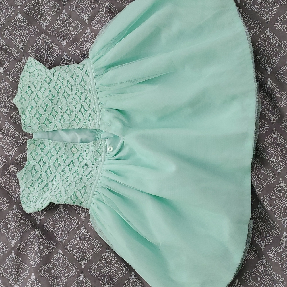 Carter's Green Dress - Picture 2 of 4